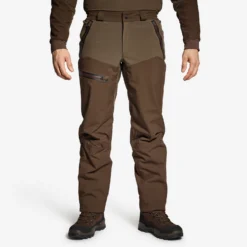 HUNTING WATERPROOF TROUSERS RENFORT 900 BROWN -Outlet Angler Roam Store k027aa4084c9a31dac130336c8fbaf43e