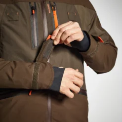HUNTING WATERPROOF REINFORCED JACKET 900 BROWN -Outlet Angler Roam Store k03a3b6f8d20ee8b023ea1a358ca0b5fb