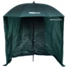 Bison Top Tilt Umbrella Brolly Fishing Beach Shelter 210D Taped Large With Sides