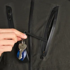 WARM WATERPROOF HUNTING SILENT JACKET GREEN 900 -Outlet Angler Roam Store k231ea9c6cca62a5d81225141f86cb52c