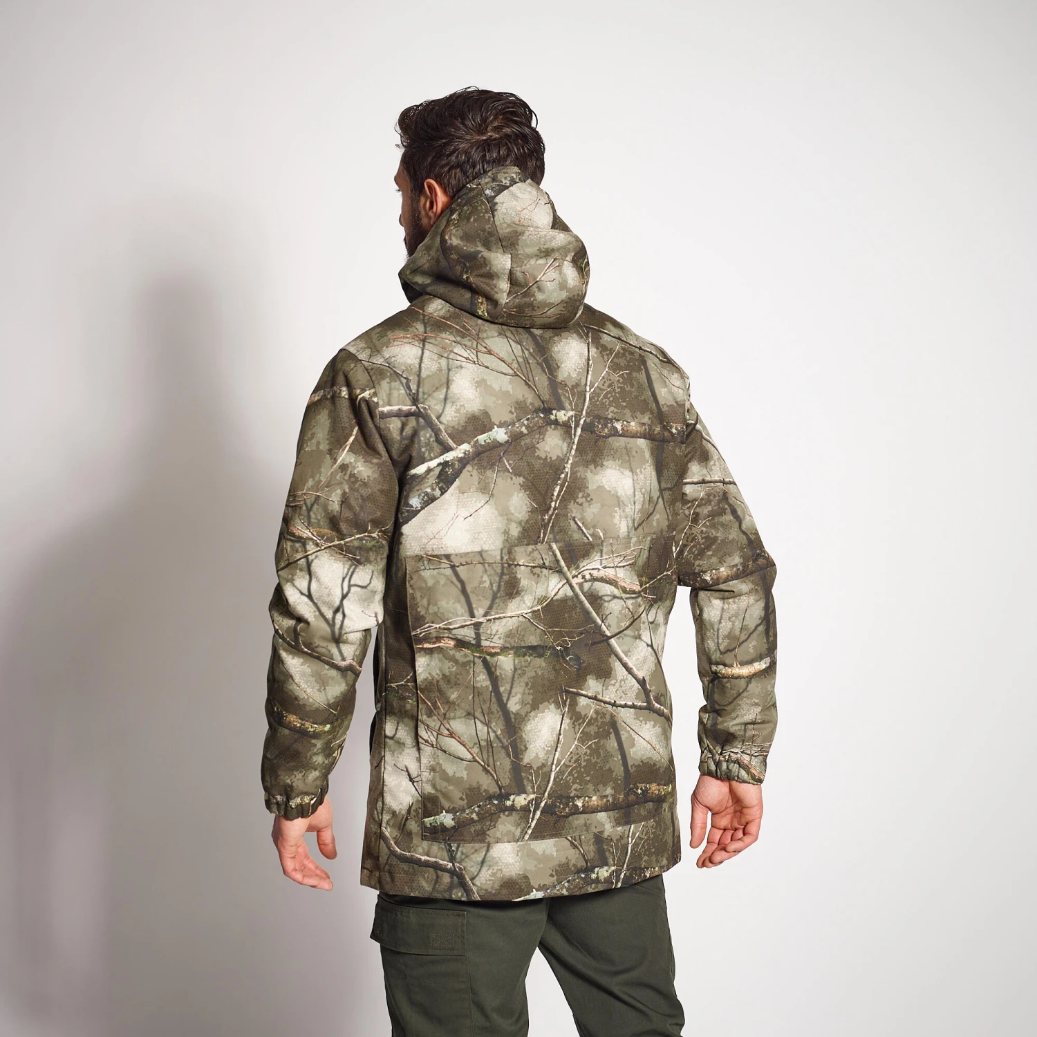 WARM WATERPROOF HUNTING JACKET TREEMETIC 100 2 WARM WATERPROOF HUNTING JACKET TREEMETIC 100 - Image 2