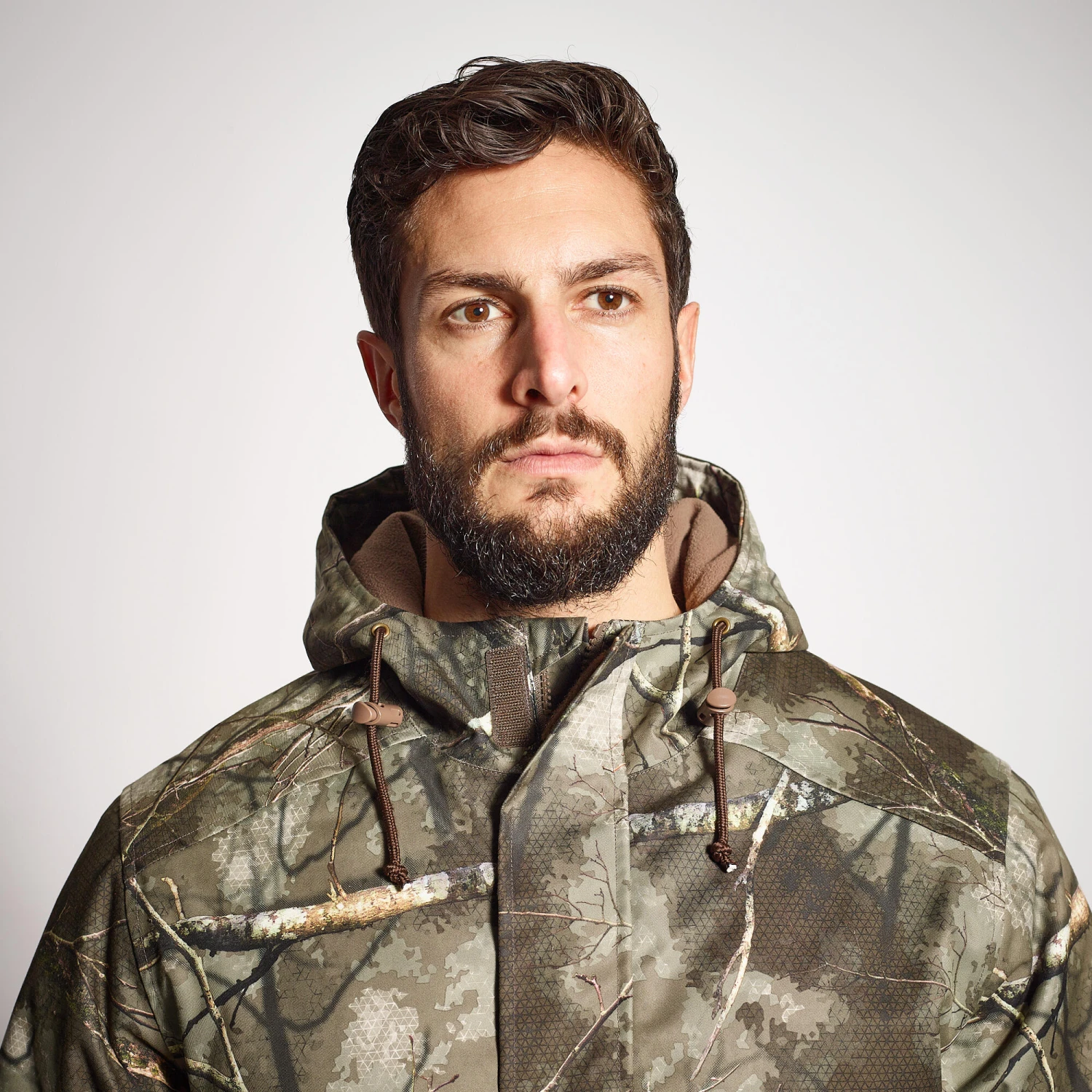 WARM WATERPROOF HUNTING JACKET TREEMETIC 100 4 WARM WATERPROOF HUNTING JACKET TREEMETIC 100 - Image 4
