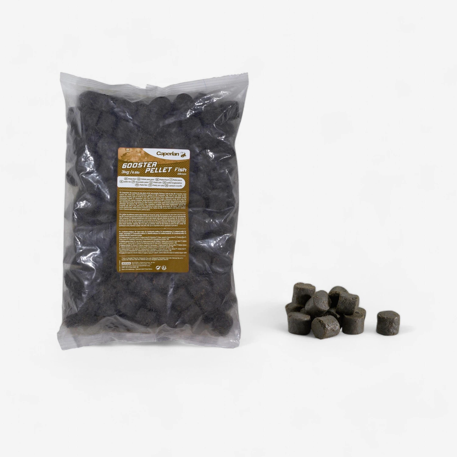 Gooster Fish Catfish And Carp Fishing Pellets 28mm 3kg 1 Gooster Fish Catfish And Carp Fishing Pellets 28mm 3kg