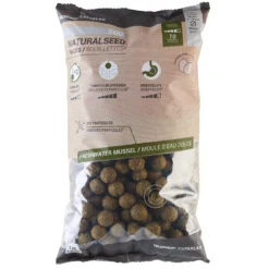 NATURALSEED20mm2kg Mussel Carp Fishing Boilies -Outlet Angler Roam Store k6bb857462b53b05690493ccb7a891118