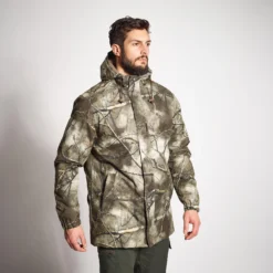 WARM WATERPROOF HUNTING JACKET TREEMETIC 100