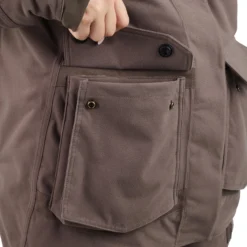 HUNTING WOMEN’S 3-IN-1 WARM WATERPROOF JACKET 500 - BROWN -Outlet Angler Roam Store k9b5a491b2dc464353296375b5f5f12bf