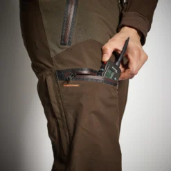 HUNTING WATERPROOF TROUSERS RENFORT 900 BROWN -Outlet Angler Roam Store kb7973bb5a09b8501737ff4ed0d4474c0