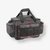 STORAGE AND TRANSPORT BAG 31L FOR FISHING BAIT, BLACK/RED