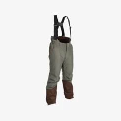 HUNTING TROUSERS WITH SUSPENDERS WARM DOWN TO -20°C 100