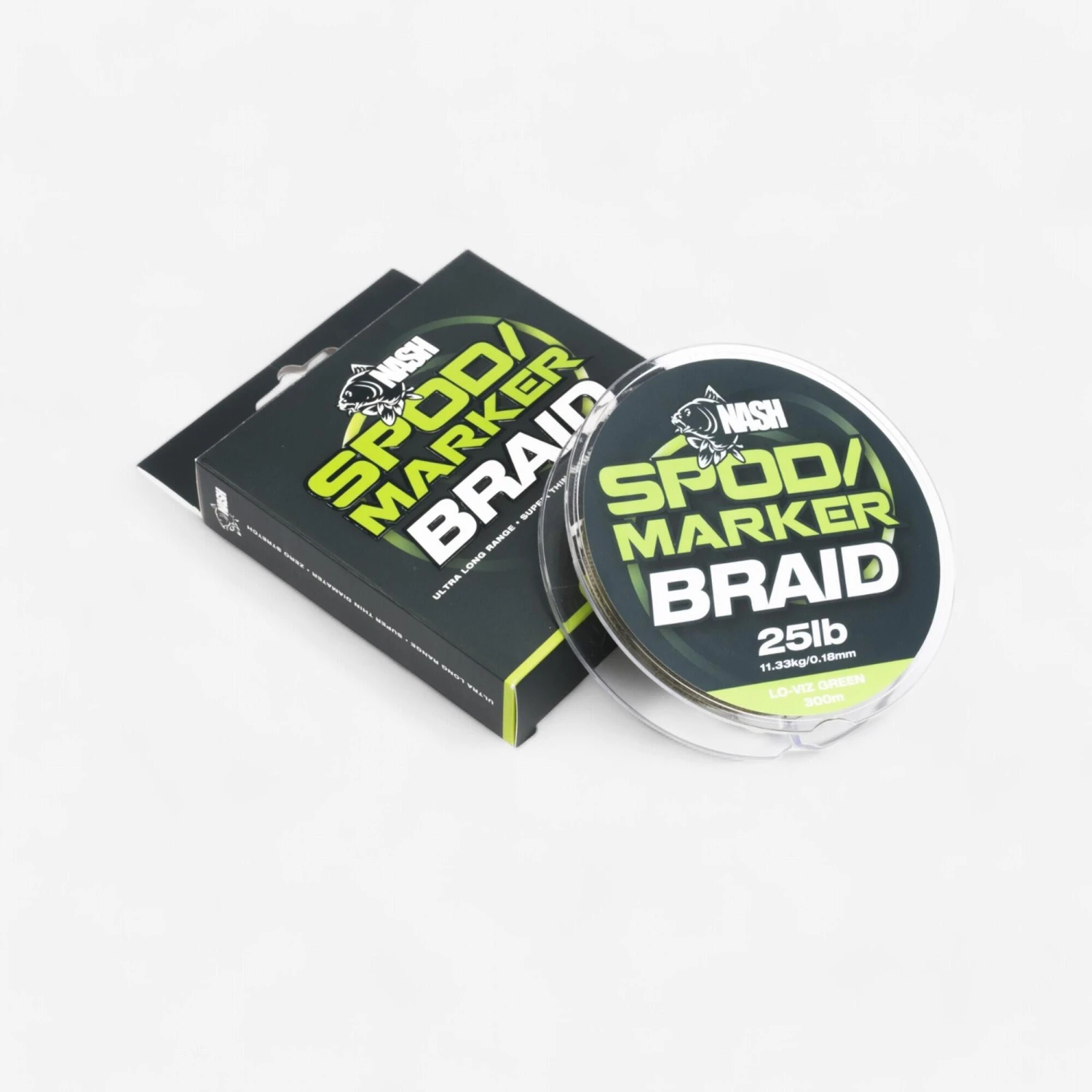 SPOD AND MARKER BRAID GREEN NASH 1 SPOD AND MARKER BRAID GREEN NASH