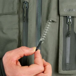 Waterproof Fishing Jacket 500 Khaki -Outlet Angler Roam Store kf526c8fe5331db09d7048073ccaf018b