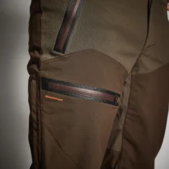 HUNTING WATERPROOF TROUSERS RENFORT 900 BROWN -Outlet Angler Roam Store kf80017ee635dbb413a5d78ad96f44345