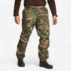 Country Sport Light And Waterproof Overtrousers Camo 100