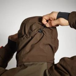 HUNTING WATERPROOF REINFORCED JACKET 900 BROWN -Outlet Angler Roam Store kff1763122981e7691ec411e843721bc3